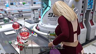 Stranded in Space 19 - Cute Robot Girl Gets Checked Out!