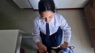 Failed Final Exam So I Banged My Teacher to Pass the Course