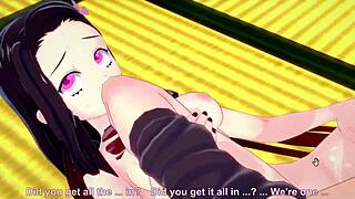 Fuck nezuko in kimono?