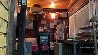 Met Delivery Guy Naked, Let Him Grope My Boobs in Public!