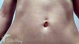 Grinding wet pussy huge cum load