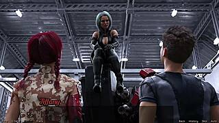 Stranded in Space 19 - Cute Robot Girl Gets Checked Out!