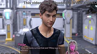 Stranded in Space 19 - Cute Robot Girl Gets Checked Out!