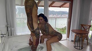 He took me to jacuzzi by sea and fucked passionately.