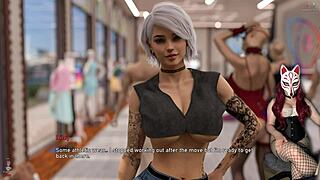 steps of debauchery 32 - naked in dressing room