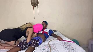 Wow, Interracial Teen 18+ Gets Anal Cumshot Without Condom!