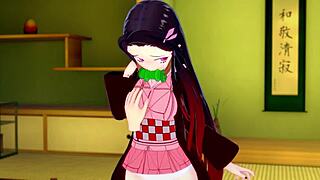 Fuck nezuko in kimono?