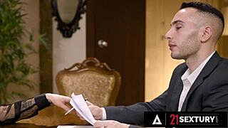 stacy bloom's tight ass wrecked by huge dick in wild action?