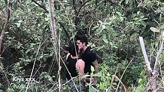 Wild Sex In The Woods Part 1 With Big Cock