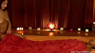 Women friends learn intimate body massage - feeling so good!