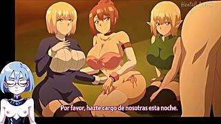 Isekai Harem Monogatari Hentai 4 Features Big Tits in 3D Cartoon Action