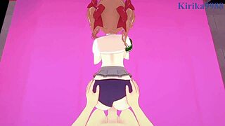 Kuroko Shirai and Mikoto Misaka Intense POV Sex!