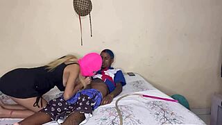 Wow, Interracial Teen 18+ Gets Anal Cumshot Without Condom!