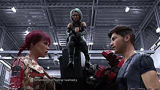 Stranded in Space 19 - Cute Robot Girl Gets Checked Out!