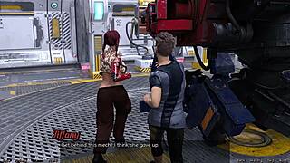 Stranded in Space 19 - Cute Robot Girl Gets Checked Out!