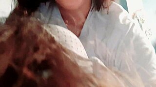 Delivery guy fucks horny cheating woman with big cock