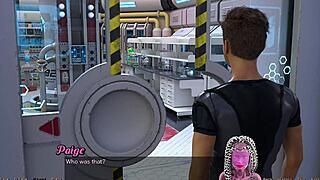 Stranded in Space 19 - Cute Robot Girl Gets Checked Out!