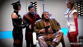 Whornyfilms Kinky Latex Orgy with Hot Cosplay Babes