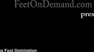 Footjob For Repair Guy!