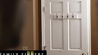 Lacy Lennon Sucks Stepbrother's Monster Cock Begs For Cum On Face