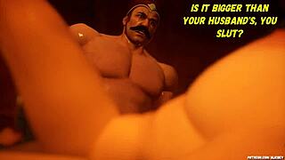 I love Jane's secret in animated gangbang with monster cocks.