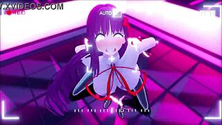 Corrupted Dildos Make Her Dance Seductively