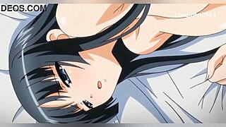 Want to see this anime girl moaning during hard fucking?