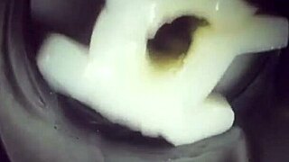 Gay Fleshlight Action with Raw Creampie Finish