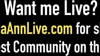 I watch potty mouth milf julia ann give hot jack off instructions in her panties in the bedroom