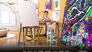 University Of Problems Part 11: Naked Girl with Monster Cock in 3D Hentai Gameplay