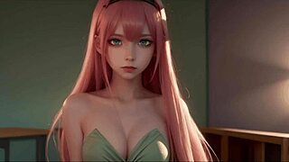 ai generated zerotwo character available for your needs
