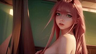 ai generated zerotwo character available for your needs