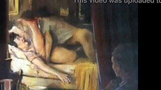 got this cool vintage erotic illustration to share