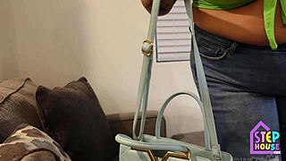 naughty bbw step mom teaches stepson blowjob