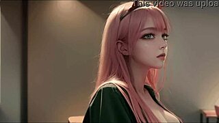 ai generated zerotwo character available for your needs