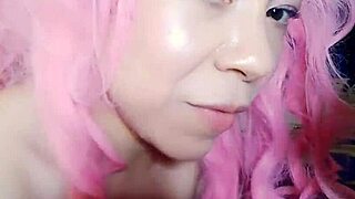 Amateur with big tits swallows monster cock in intense blowjob session