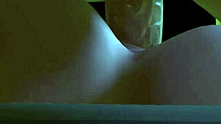 aunt cass goes wild in standing missionary parody scene