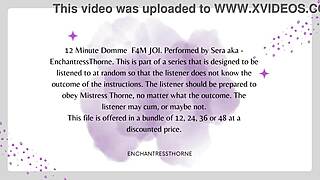 F4M Femdom Jerk Off Instructions Part 8 Of 12 With Domination And Orgasm