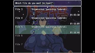 Shipwrecked Spaceship Todoroki Hentai Ep 7: Space Zombie Cums On Latex Suit?