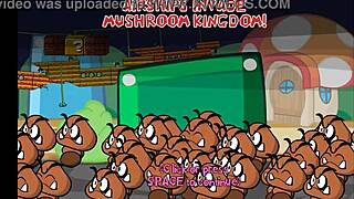 Princess Peach's Wild Hentai Tale with Big Tits on Cartoon Train Ride.