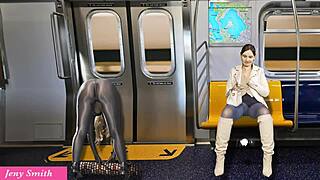 Why Masturbate with Toys on the Way Home? Curious Voyeur Caught It!