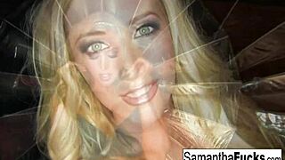 Samantha Teases with Big Tits