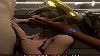 Mercy from Overwatch Says, 'Heal Me with Your Cock in This Hentai Scene'