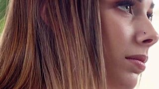 busty lexxi steele gets licked and fucked in her first threesome!