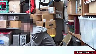 Lp Officer Sucks Shoplifters Cock In Shop