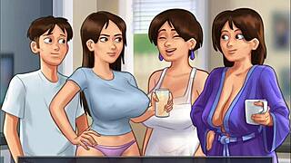 Beautiful woman wants to have hot sex in Summertime Saga Chapter 14