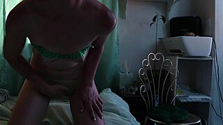 Redhead Amateur Masturbates To Orgasm In Her Wet Panties