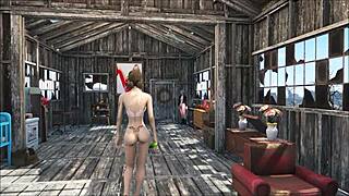 fallout 4 sexy at home in 3d anime porn with cute brunette