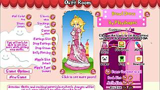 Princess Peach's Wild Hentai Tale with Big Tits on Cartoon Train Ride.