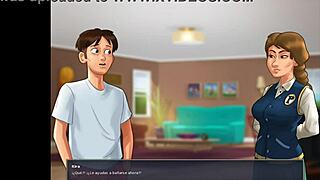 Beautiful woman wants to have hot sex in Summertime Saga Chapter 14
